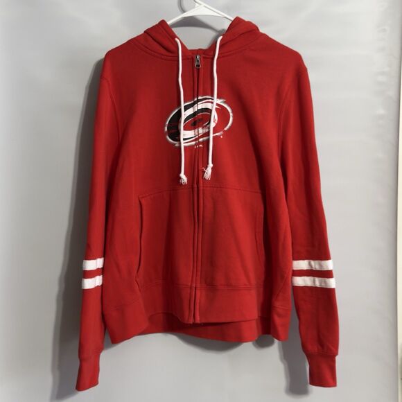 Carolina Hurricanes Zip Up Hoodie NHL Knights Apparel 2XL - Picture 1 of 10